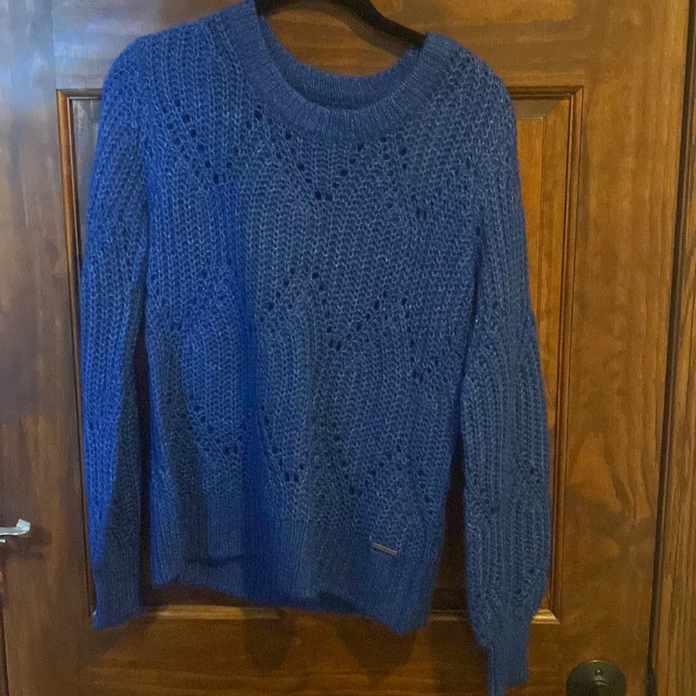 Royal blue Abercrombie and Fitch sweater.